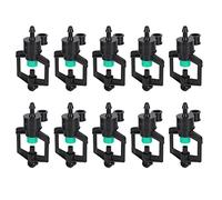 BAFOVY 10 Pz Gocciolatori Ugelli per Irrigazione in Plastica 4 Mm ID da 4 a 5 M Raggio da 100 a 130 L H da 2 a 3 Bar per Giardinaggio Domestico Agricoltura Spazio Verde Pubblico