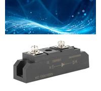 BAFOVY 100A 1600V 2 Modulo Raddrizzatore del Ponte a Diodo di Alimentazione Terminale, Alta Dissipazione del Calore, Raffreddamento della Piastra di Rame, Monofase, Carico della