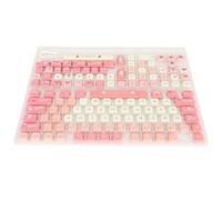 BAFOVY 135 Tasti Set di Keycaps PBT, Design Ergonomico di Sublimazione di Dye con un Aspetto Duraturo, Compatibile con la Maggior Parte delle Tastiere Meccaniche