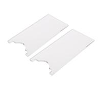 BAFOVY 2 Spaziatori per Mobili in Acrilico Trasparente, Protettori per Divani Letti e sofà per Prevenire Danni da Calore e Mantenere una Distanza di Sicurezza Dalle Prese, con Design (D)