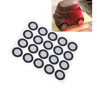 BAFOVY 200 Pezzi Marcatore di Scansione 3D ID 12mm ID 19 Mm OD, quantità e Dimensioni, Principio di Lavoro, Alte Prestazioni, Utilizzo, Ampia Applicazione, Utilizzo Versatile con