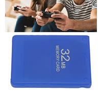 BAFOVY 32MB Memoria Ad Alta Velocità Scheda di Memoria Esterna per Console di Gioco Compatibile con Tutte le Versioni Slim & Standard FMCB1.966 Plug & Play (BLUE)
