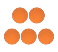 BAFOVY 5pcs 6cm Bouncy Ball Set, Rubber Hand Exercise Balls, Therapy and Stress Relief, Suitable for Kids & Adults, for Swimming Pools, Oceans, Beaches (ORANGE)