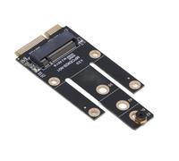 BAFOVY Adattatore Mini PCIe a M.2 NGFF con Slot per Scheda SIM per Moduli 5G e 4G, Design PCB per Uso Desktop e Laptop, Supporto 30 42 50 52 Schede di Rete Key B