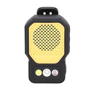 BAFOVY Altoparlante Indossabile, Altoparlante Bluetooth con Torcia LED, Potenza 5 W con Effetti Spot e Proiettore per attività all'aperto (ORANGE)