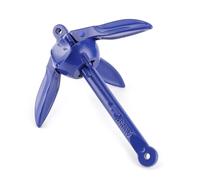 BAFOVY Ancora Pieghevole per Barca Ancora Marina a 4 Denti in Lega di Alluminio 18 X 16 Cm Compatta e Portatile Leggera per Kayak Canoa Barca a Vela Jet Ski PWC Soste di Pesca