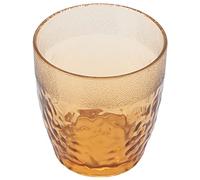 BAFOVY Bicchiere da Acqua in Acrilico Trasparente Boccale da Birra in PC 300ML Bicchieri per Ristoranti Bar e Uso Familiare Lavaggio a Mano o Lavastoviglie Forma Accattivante per Feste (Rame)