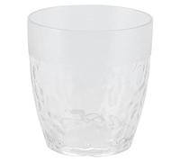 BAFOVY Bicchiere da Acqua in Acrilico Trasparente Boccale da Birra in PC 300ML Bicchieri per Ristoranti Bar e Uso Familiare Lavaggio a Mano o Lavastoviglie Forma Accattivante per Feste (Colore