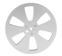 BAFOVY Bobina di Nastro Vuota da 1/4 di Pollice Bobina Aperta da 7 Pollici in Lega di Alluminio per Lettori di Nastri da a, Design Leggero con Resistenza e flessibilità a 3 Fori (#2)