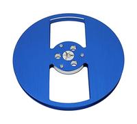 BAFOVY Bobina Vuota da 1/4 7 Pollici, Bobina di Raccolta in Lega di Alluminio per, Leggera Riproduzione e il Ripristino della qualità del Suono, Compatibile con Deck Reel to Reel (BLUE)
