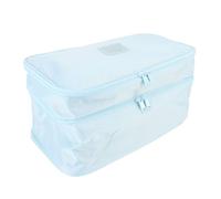 BAFOVY Borsa a Secco Bagnata a Prova di Acqua, Design di Stoccaggio a Doppio Strato, Borsa da Viaggio Leggera, Tessuto a Prova di Terra, Ottimo per Nuotare e Fitness, Viaggi Brevi e