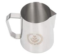 BAFOVY Brocca per Schiuma 600ml Brocca per Schiuma di Latte in Acciaio Inossidabile 304 con Beccuccio Aquila e Manico Ispessito Corpo Integrato per Caffè Latte Home Cafe Barista (#1)