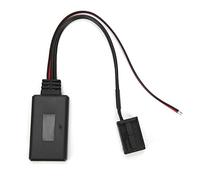 BAFOVY Cavo Bluetooth AUX IN, Adattatore ABS Bluetooth AUX IN con 5.0 e Connettore a 12 Pin, Ingresso Audio per Auto per Radio C Max