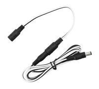 BAFOVY Cavo di Prolunga Solare CC a CC, Cavo di Prolunga di Alimentazione per Pannello Solare in ABS con Connettore Maschio da 5,5 a 2,1, Flessibile Plug And Play per Connessione Luce LED Ventola