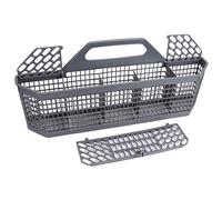 BAFOVY Cestino per Posate per Lavastoviglie, Cestello Portaposate in Plastica ABS con Design a Griglia Aperta, 19,7x8,3x3,7 Pollici per WD28X10128