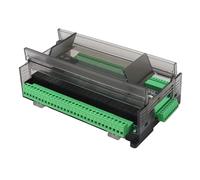 BAFOVY Controller Logico Programmabile, Scheda di Controllo PLC PCB DC 24V 1A 32 Ingressi 24 Uscite con 3AD 2DA 6 Vie Conteggio 60K per Controllo di Automazione Industriale e Integrazione di Pannelli