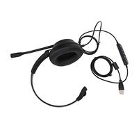 BAFOVY Cuffia Telefonica, Riduzione del Rumore HD, Comoda Cuffia USB, Controllo del Volume, Ideale per il Servizio Clienti e l'uso in Ufficio