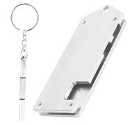 BAFOVY Custodia Ultra Sottile in Lega di Alluminio per W, Guscio Protettivo Antipolvere con Design Antiscivolo, Accessorio Fai da Te di Facile Installazione per Creatori e Appassionati (SILVER)