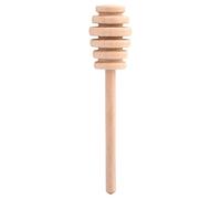 BAFOVY di Legno Dipper, Mini Barattolo da 50 Pcs a Canna di Erogazione, Scanalature Profonde, Realizzato in Legno Alimentare, Facile da usare. Ideale per (Prendi il King 10,5 cm)