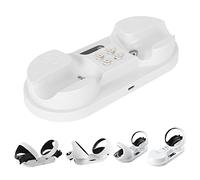 BAFOVY Dock di Ricarica per Controller Stazione di Ricarica Doppia VR2 con 4 Interfacce Magnetiche di Tipo C Indicatore LED di Ricarica Rapida 1,5 Ore per Controller di Rilevamento PS