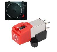 BAFOVY Dual Magnet, Dual Moving Magnet Phono Giradischi Sostituzione con Cantilever in Alluminio Doppio Magnete V per AT LP3 20-20000Hz 3.5mV Uscita