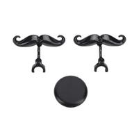 BAFOVY Fascetta per Trombone, 2 Pezzi di Fascetta per Trombone a Mustacchi da Applicare Sul Mustacchio del Euphonium, Bocchino Divertente in Plastica per Pratiche di Banda con Design