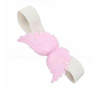 BAFOVY Fermatenda per Tende a Forma di Ala, 6 Pezzi, Porta Tende Eleganti, Fermacravatta Decorativo per Tendaggi, Fascia Elastica a Scatto per L'arredamento Dell'home Office (PINK)