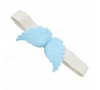 BAFOVY Fermatenda per Tende a Forma di Ala, 6 Pezzi, Porta Tende Eleganti, Fermacravatta Decorativo per Tendaggi, Fascia Elastica a Scatto per L'arredamento Dell'home Office (BLUE)