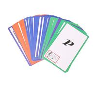BAFOVY Flashcard Musicali, 54 Flashcard di Teoria Musicale Laminate su Entrambi i Lati con Colori Vivaci e Caratteri Grandi, per Canto a Prima Vista e Apprendimento della Terminologia