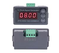 BAFOVY Generatore di Segnale di Corrente, Simulatore di Corrente Digitale a 1 Canale da 0 a 20 MA da 4 a 20 MA da 0 a 22, Display a 4 Cifre 0,01 Regolazione per Debug PLC Valvola Test del Pannello di