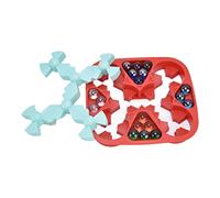 BAFOVY Gioco di Flipper Ruotante, Gioco di Perline in ABS con Base, Giocattolo Ergonomico da Tavolo per Alleviare lo Stress, Migliora la Concentrazione e la Risoluzione dei Problemi per Bambini e