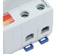 BAFOVY Interruttore Automatico Intelligente PA66 Interruttore Automatico Shell WiFi 2P AC 220 V App e Telecomando Bluetooth Resistenza Agli Impulsi 6000 V per Illuminazione Esterna Domestica