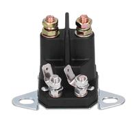 BAFOVY Interruttore Solenoide 12V Relè di Avviamento a 4 Poli ABS Ottone per 109946 146154 1753539 AM138497 Avviamento di Veicoli da Costruzione per Trattorini