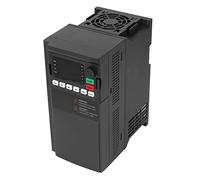 BAFOVY Inverter a Frequenza Variabile, Inverter VFD Trifase ABS 380V 4KW, Controllo PID, Doppio Display Digitale, Protezione Multipla, per Fornitura Idrica a Pressione Costante
