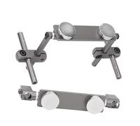 BAFOVY Kit di Montaggio per Il Corpariale per Auto RC STALLA Magnet SOLLE MACCOLA di MAUNTINO CNC Angolo di ALLUMINO ALLUMINO Alloy LIGHTRATTO per Auto RC 1/10 (Ti)
