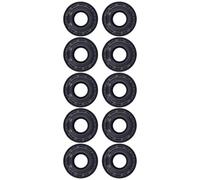 BAFOVY Kit Paraolio Compressore AC da 10 Pezzi in Gomma e Metallo Guarnizione Albero Compressore AC per Riparazione Aria Condizionata Automobilistica Resistente Alla Corrosione Installazione Semplice