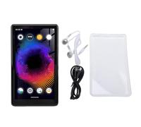 BAFOVY Lettore MP3 da 192 GB Bluetooth WiFi 11 Touch Screen da 5 Pollici con Precaricato Audible per Bambini Adolescenti Lettore Musicale Portatile (BLACK)