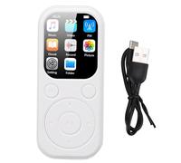 BAFOVY Lettore MP3, Schermo IPS da 2,01 Pollici Lettore Musicale Bluetooth 5.4 con Altoparlante, Radio FM, Registratore Vocale, Supporta L'espansione della Scheda di (Scheda di memoria piccola da 16