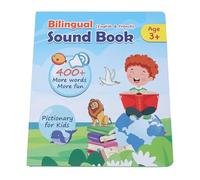 BAFOVY Libro Sonoro Interattivo Spagnolo Inglese, Libro Educativo con