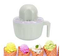 BAFOVY Macchina per Gelato Elettrica, Macchina per Gelato Automatica Portatile da 500 Ml con Batteria Incorporata da 1200 MAh, per Regalo di Famiglia in Domestica