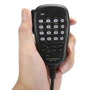 BAFOVY Microfono Portatile Retroilluminato DTMF 6PIN con 4 Tasti Programmabili e Ingresso Diretto in Frequenza da Tastiera, Compatibile con le Stazioni Radio Mobili