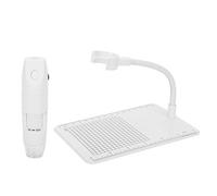 BAFOVY Microscopio Digitale Wireless Microscopio USB ABS 1080P da 50 a 1000X con WiFi USB 8 LED Messa a Fuoco Manuale per Riparazioni Elettroniche Ispezione Gioielli Studenti Insegnamento Ricerca