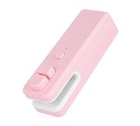BAFOVY Mini Macchina per Sigillare Sacchetti di Plastica, Mini Macchina per Sigillare Sacchetti con Ricarica USB, ABS e Ferro, 400 MAh, Apre e Sigilla, 4,33 X 1,48 X 1,51 Pollici per Snack in