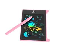 BAFOVY Mini Tavoletta Grafica LCD, Blocco da Disegno Elettronico Impermeabile e Cancellabile, 4,5 Pollici per Bambini Dai 3 Ai 6 Anni, Ideale per Scarabocchiare e Imparare (PINK)