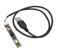 BAFOVY Modulo Fotocamera USB 5MP Obiettivo Grandangolare OV5640 OTG, Microfono con Protocollo UVC