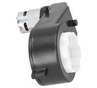 BAFOVY Motore 12V Scatola Ingranaggi per Auto Elettrica in Lega di Rame Rosso ABS con Ingranaggio in Metallo Sostituzione a Basso Rumore di Facile Installazione per Parti di Auto Giocattolo per