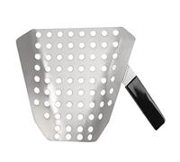 BAFOVY Paletta per Popcorn, Paletta per Patatine Fritte in Acciaio Inox con Fori per Setacciare i Chicchi e Manico Ergonomico, per Riempire Sacchetti e Scatole con Imbuto a Casa o in