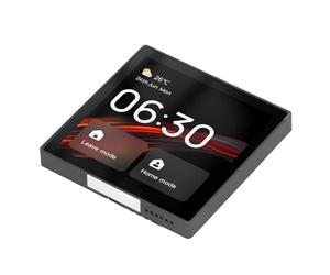 BAFOVY Pannello di Controllo per Casa Intelligente, Pannello Interruttori Touch Screen in ABS, Controllo Vocale LCD da 4 Pollici APP Luminosità Automatica, Interruttore a Parete Scena Intelligente per