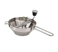 BAFOVY Passaverdure in Acciaio Inossidabile, Passaverdure Manuale per Verdure, Frutta e Patate, Ideale per Alimenti e Salse per Bambini Fatti in Casa