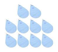 BAFOVY Pesi per Copertura Piscina da 10 Pezzi, Sacche d'Acqua in PVC Ispessito con Valvola a Tenuta Stagna per Piscine Fuori Terra, Resistenti Strappo e all'Usura, Prevengono Lo (Blue)